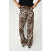 Lastikli Pantolon - Leopar