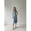 Meldia Jean Sıfır Kollu Elbise