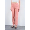 Strong Düz Pantolon - Pudra