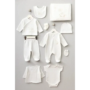 Bebitof Uğur Böceği 10 Parça Hastane Çıkışı 10122 Ekru