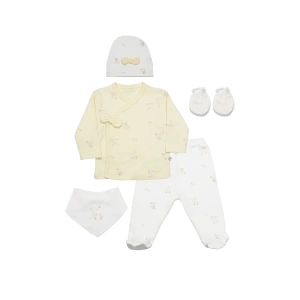 Bistyle 5li Hastane Çıkışı Welcome Baby Duck 12103 Sarı