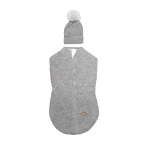 Bistyle Baby İn Swadding Triko Kundak 75108 Gri