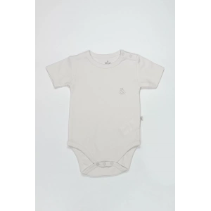 Bistyle Organik Natural Basic Style Yarım Kol Body Bs17103 Ekru