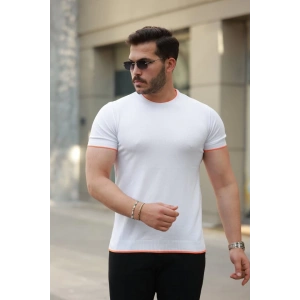 Erkek Bisiklet Yaka Kısa Kollu Tişört