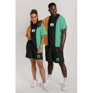 Erkek Nakışlı İkili Şort Takım - Çok Renkli