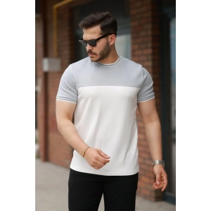 Erkek Parçalı Renk Oysho Kumaş Kısa Kollu Tişört