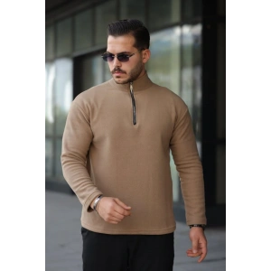 Erkek Zip Yaka Polar Sweat