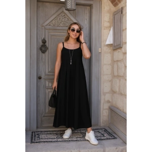 Kadın Ip Askılı V Yakalı Asimetrik Detaylı Aerobin Elbise
