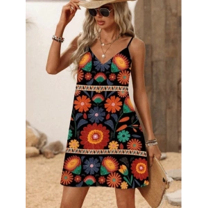 Kadın Ip Askılı V Yakalı Süprem Elbise