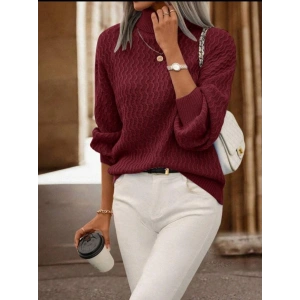 Kadın Uzun Kollu Balıkçı Yaka Triko Bluz