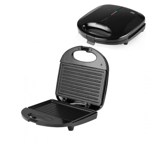 Mini Elektrikli Tost Makinesi 2 Dilim  Yapışmaz Yüzey - Kilitlenebilir Kapak 750w Ssm-2588