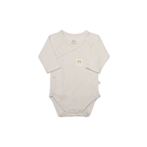 Organic Modal Flying Balloons Kruvaze Uzun Kol Body Bs17121 Bej