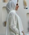 2019 Şifon Şal Ekru