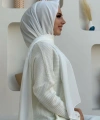 2019 Şifon Şal Ekru