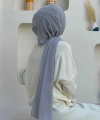 2019 Şifon Şal Gri
