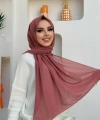 2019 Şifon Şal Gül Kurusu