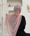 2019 Şifon Şal Pudra
