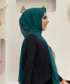2019 Şifon Şal Zümrüt