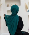 2019 Şifon Şal Zümrüt