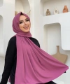 2050 Medine İpeği Şal Gül Kurusu