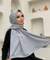 2051 Pamuk Caz Şal Gri