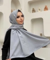 2051 Pamuk Caz Şal Gri
