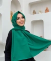 2051 Pamuk Caz Şal Zümrüt