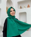 2051 Pamuk Caz Şal Zümrüt