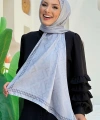 2061 Saten Şal Gri
