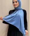 2070 Pamuk Bambu Şal İndigo