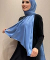 2070 Pamuk Bambu Şal İndigo