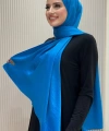 2070 Pamuk Bambu Şal Mavi