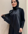 2070 Pamuk Bambu Şal Siyah