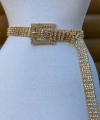 9033 Bym Taşlı Kemer Gold