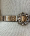 9055 Etnik Desen Kemer Taba