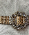 9055 Etnik Desen Kemer Taba