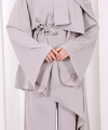 Çapraz Tunik Üçlü Takım 8037 Gri
