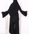 Çapraz Tunik Üçlü Takım 8037 Siyah