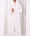 Dantelli Namaz Feracesi 6093 Ekru