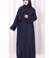 Dantelli Namaz Feracesi 6093 Lacivert