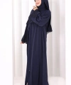 Dantelli Namaz Feracesi 6093 Lacivert