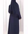Dantelli Namaz Feracesi 6093 Lacivert