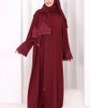 Dantelli Namaz Feracesi 6093 Mürdüm