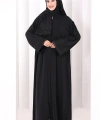 Dantelli Namaz Feracesi 6093 Siyah