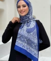 Desenli Pamuk Şal 2065 Saks