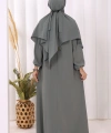 Dubai Sufleli Elbise Takım 6044 Mint