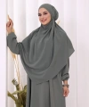 Dubai Sufleli Elbise Takım 6044 Mint