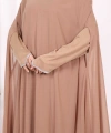 Elbise Abaya Takım 3921 Vizon