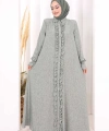 Fırfır Detaylı Elbise 6066 Mint