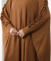 Fırfırlı Yarasakol Takım 8706 Kahverengi